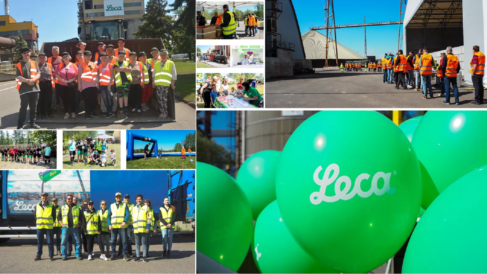 Leca Finland and Leca Poland had open their doors to receive the community! 