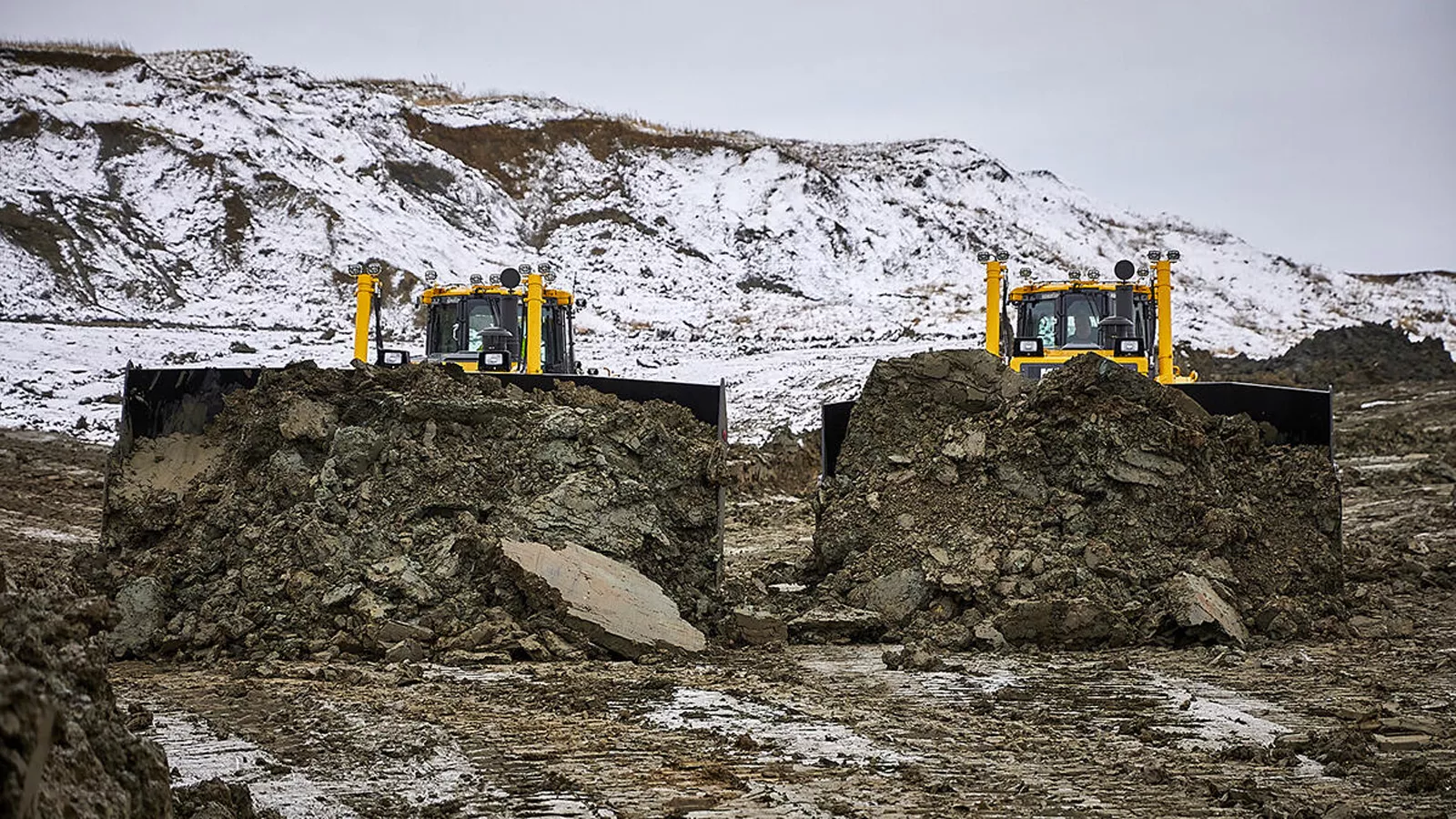 Big Bulldozers and Less CO2 Emissions