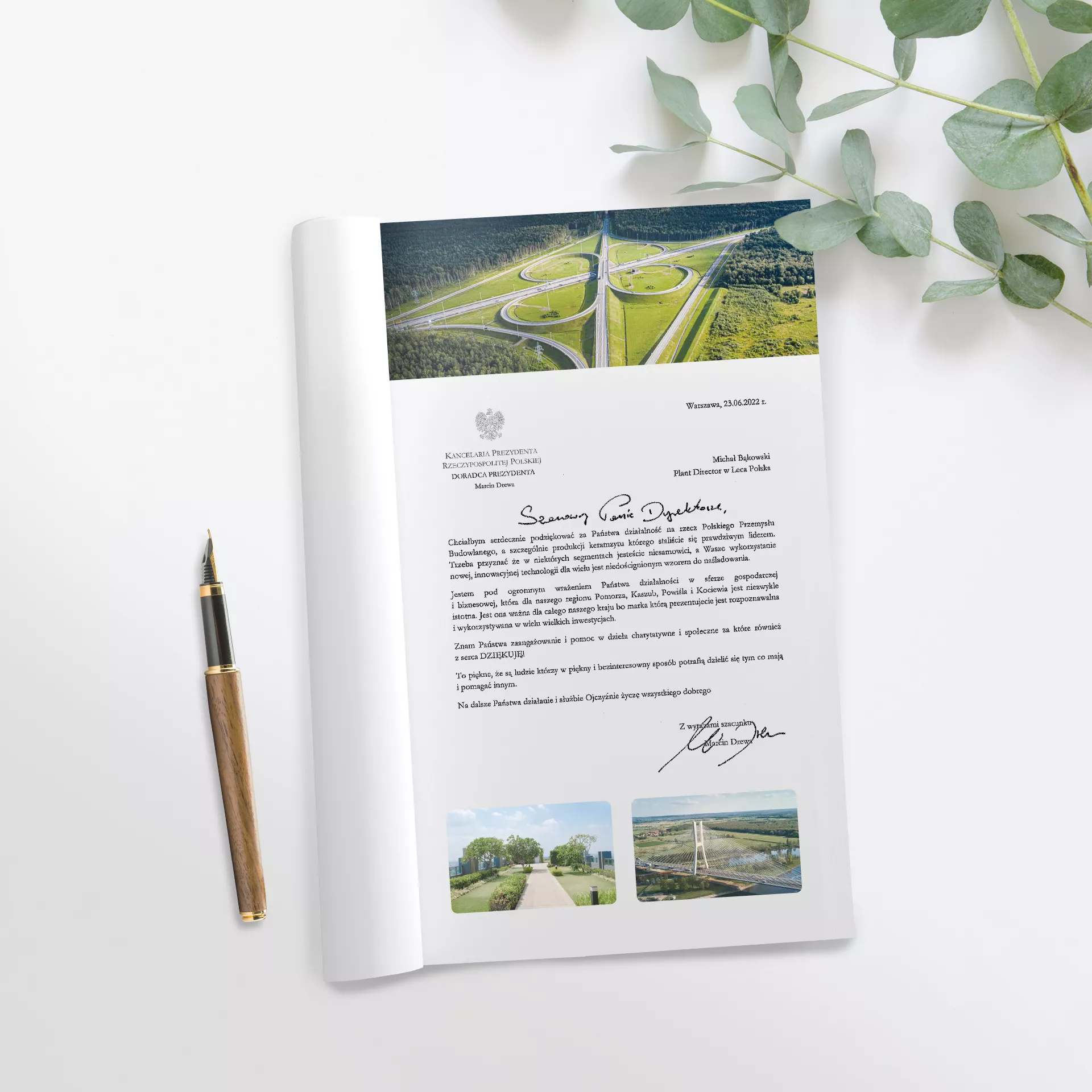 Letter from the minister