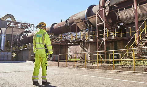      Image from one of our Leca® LWA production sites 